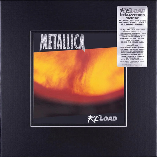 METALLICA - Reload: Remastered 30th Anniversary 25 Piece Deluxe BOX SET