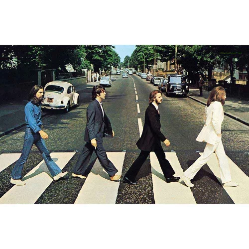 BEATLES - Abbey Road TEXTILE POSTER