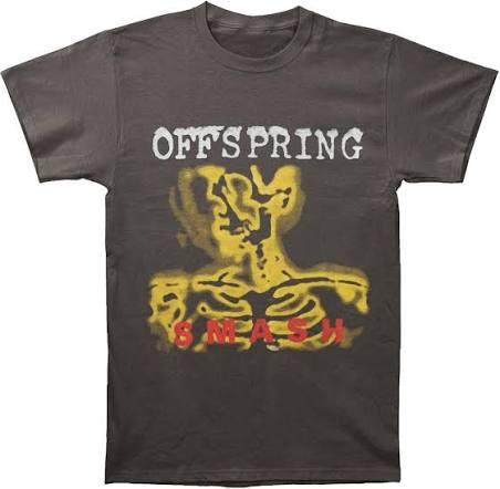 OFFSPRING - Smash Album Grey T-SHIRT