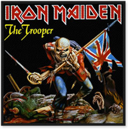 IRON MAIDEN - Trooper PATCH
