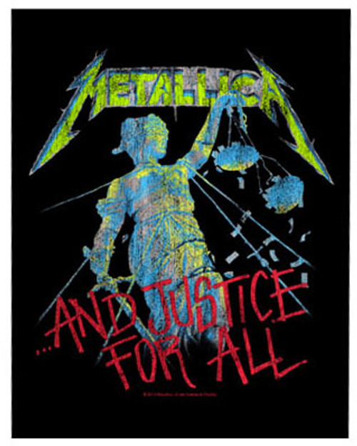 METALLICA - Justice BACK PATCH