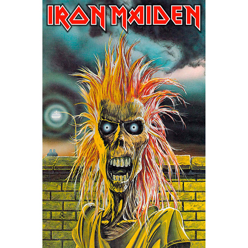 IRON MAIDEN - First Album TEXTILE  POSTER
