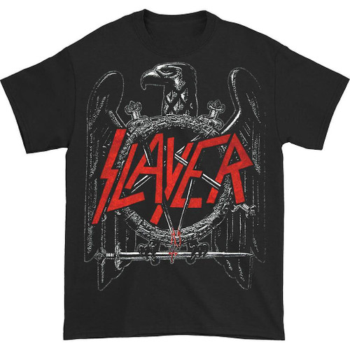 SLAYER - Large Black Eagle T-SHIRT