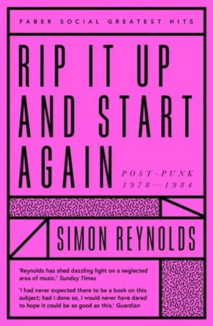 RIP IT UP AND START AGAIN - Postpunk 1978-1984 BOOK