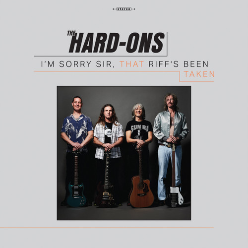 HARD-ONS, THE - I'm Sorry Sir, That Riff's Been Taken LP (Red Vinyl)