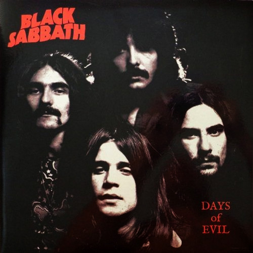 BLACK SABBATH - Days Of Evil LP (Coloured Vinyl - Unofficial)