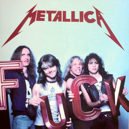 METALLICA - Fuck LP (Coloured Vinyl - Unofficial)