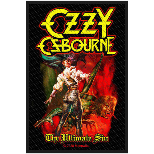 OZZY OZBOURNE - Ultimate Sin PATCH