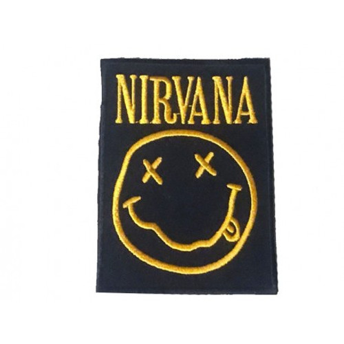 NIRVANA - Smiley PATCH