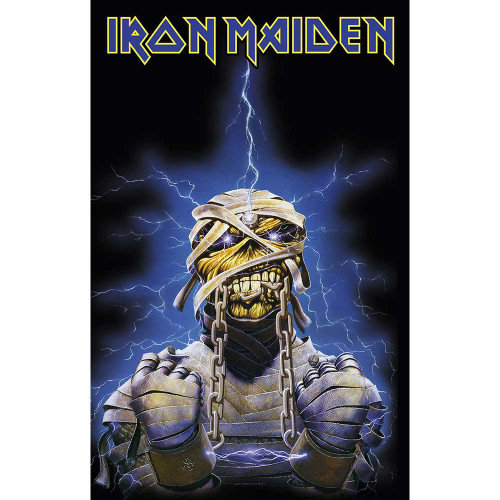 IRON MAIDEN - Powerslave Close-up FABRIC POSTER