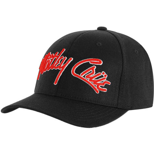MOTLEY CRUE - Red Stitching HAT