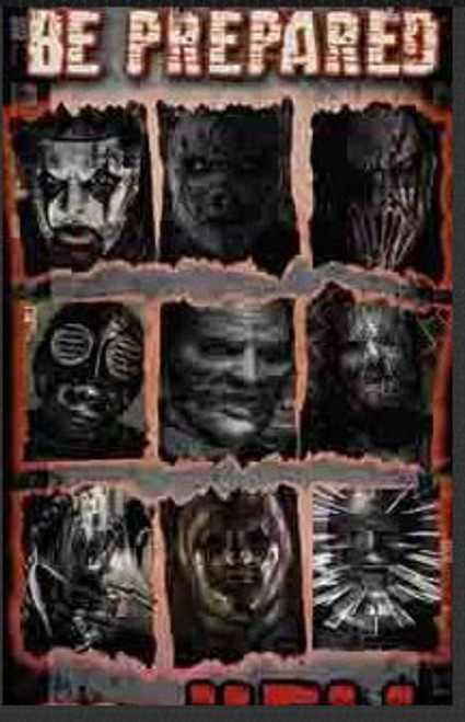 SLIPKNOT - Be Prepared FLAG FABRIC POSTER