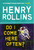 HENRY ROLLINS - Do I Come Here Often BOOK