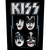 KISS - Faces BACK PATCH