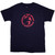 BRIAN JONESTOWN MASSACRE - Logo Navy T-SHIRT