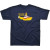 BEATLES, THE - Yellow Submarine Navy T-SHIRT