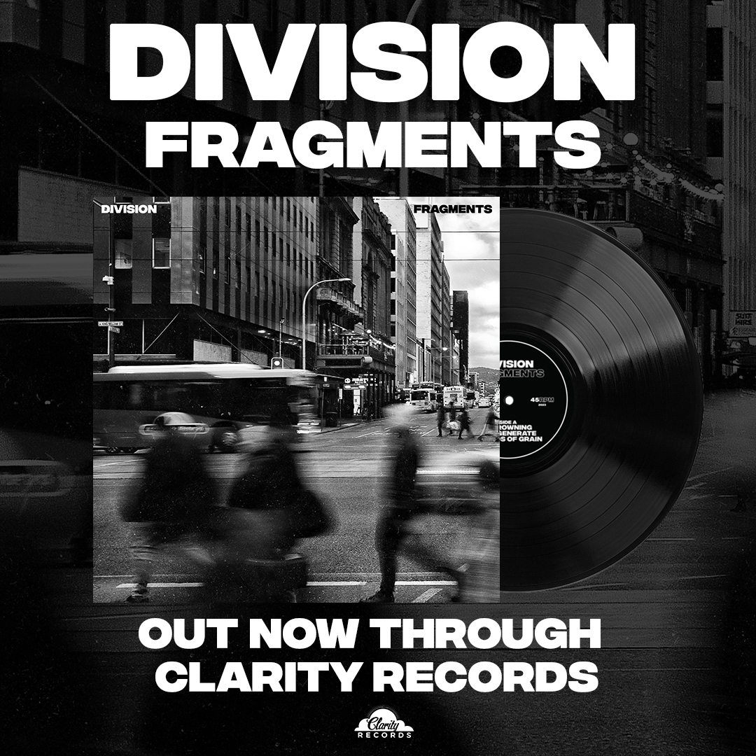 DIVISION "Fragments" Out Now Through Clarity Records Clarity Records