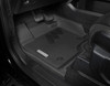 Installed driver side BaseLayer 2015 - 2025 Ford F-150 Custom-Fit Floor Liner