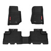 Red Logo three-piece set Wrangler JK BaseLayer all-weather floor liners