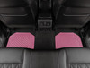 BaseLayer Pink Eco Floor Mat Installed Rear Row