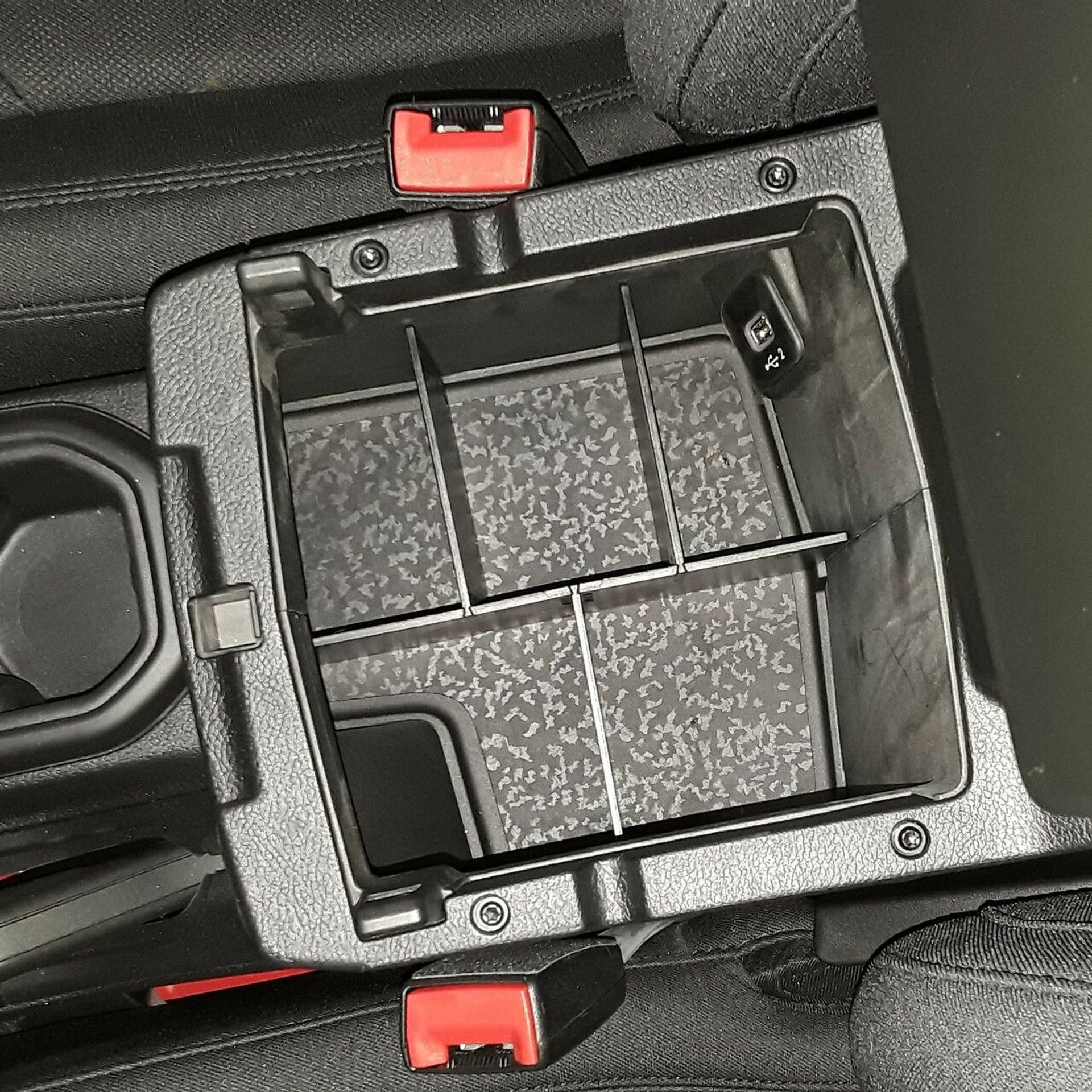Jeep Wrangler JL/JLU and Gladiator JT Truck Center Console Organizer