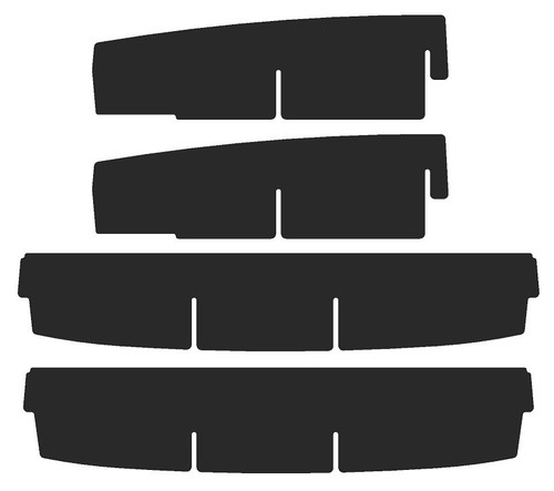 Vehicle OCD Organizers by BaseLayer RAM 1500/2500/3500 with Leather Wrapped Armrest - Upper Center Console Organizer