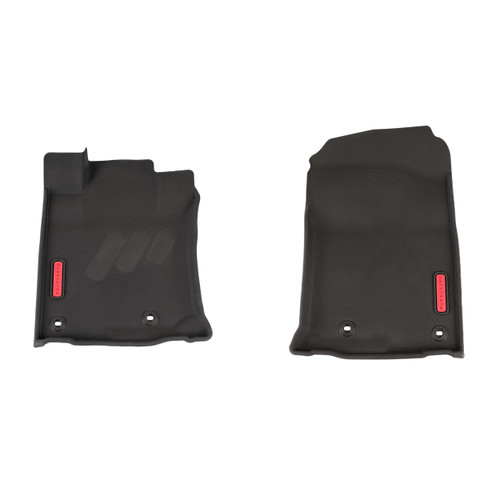 BaseLayer Two-Piece 4Runner / GX 460 Custom-Fit Floor Liners with red logo