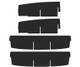 Vehicle OCD Organizers by BaseLayer RAM 1500 Classic/1500/2500/3500 - Upper Center Console Organizer