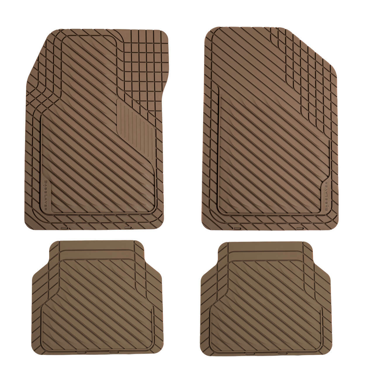 brown universal floor mats