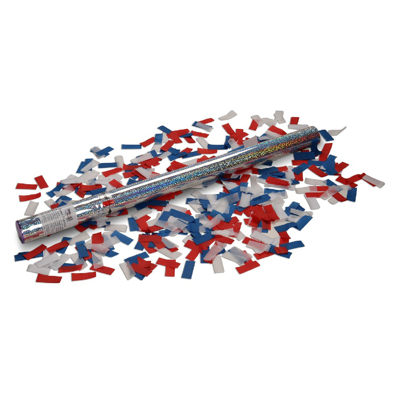 Large Confetti Cannon Red, White and Blue Confetti Royal Wedding