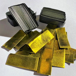 Biodegradable Gold/Black Metallic BioGlitter Confetti
