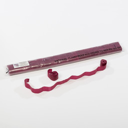 Burgundy Tissue Streamers - 20mm x 7m - sleeve of 40