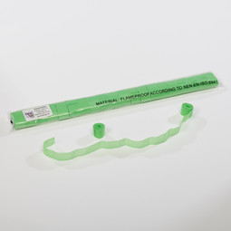 Light Green Tissue Streamers - 20mm x 7m - sleeve of 40