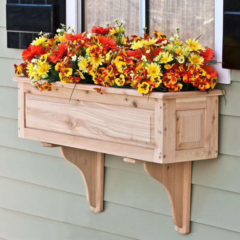 Zuma Cedar Window Box w/ Cleat