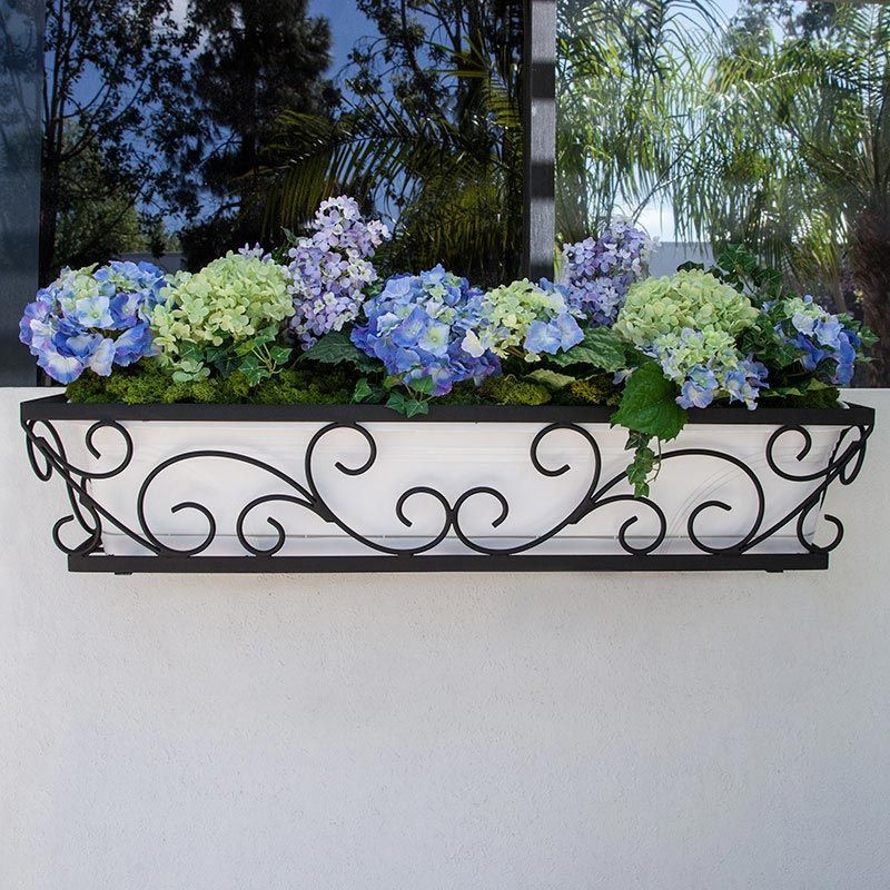 Rugg 30 Inch Window Box Regalia Window Box- 7 Sizes 8 Liner Options