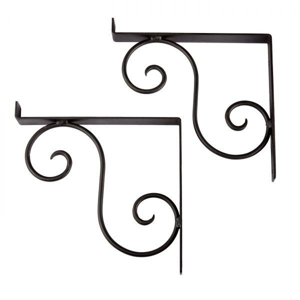 Scroll Shelf Bracket