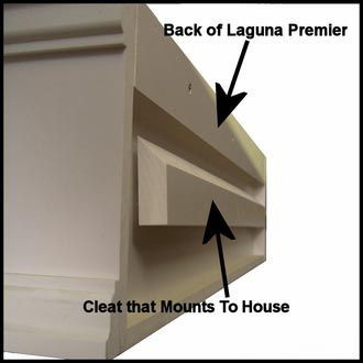 Fixed Window Cleat Laguna XL Window Box with Cleat Mounting System