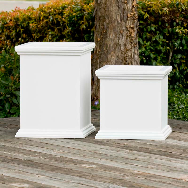 Laguna Square Planter | Shop Square Planter With Trim | Windowbox