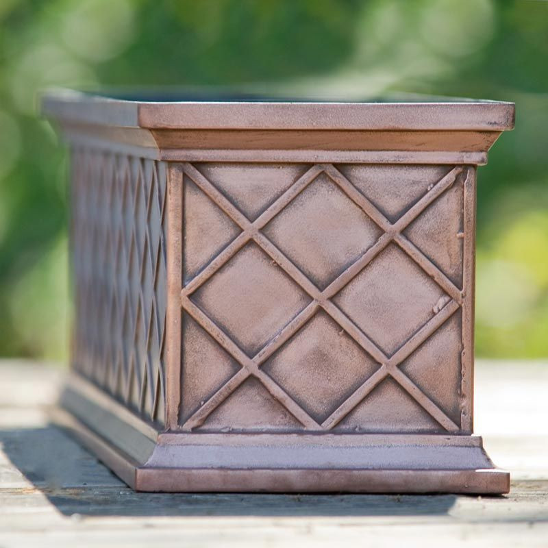 Copper ArmoreCoat La Fleur Window Box