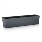 32" Basswood Self Watering Window Box in Slate