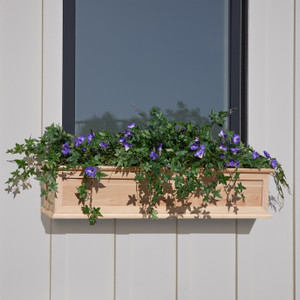 Framed Cottage Cedar Window Box w/ Cleat Framed Cottage Cedar Window Box w/ Cleat