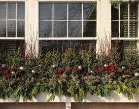 How to Turn Window Boxes into Winter Wonderlands
