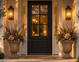 Golden Hour Glow: Styling Outdoor Lighting & Late-Fall Texture