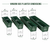 Diagram with dimensions on Poly Pro Liners