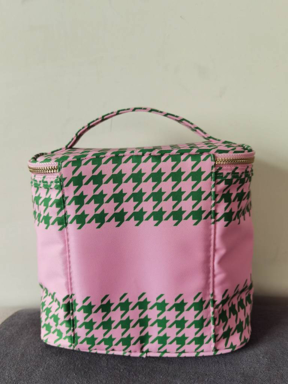 Fashionable Lunch Bag With Color Block Tiger Pattern