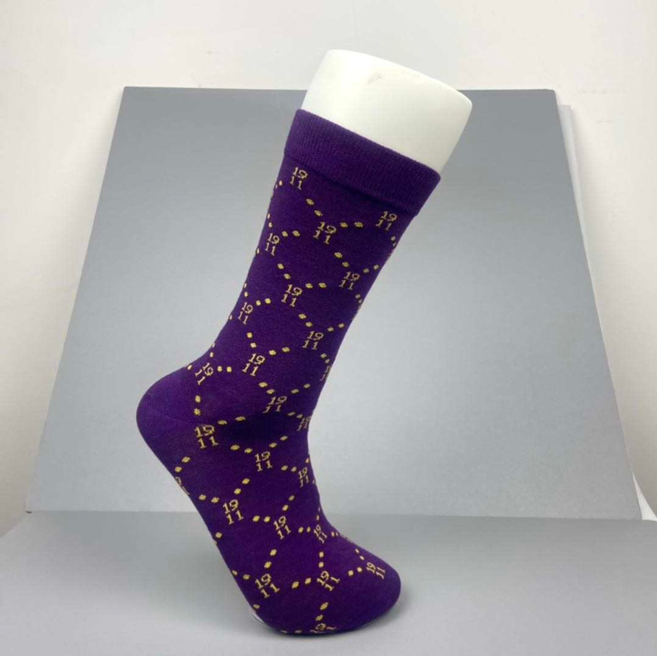 Omega PSI Phi Dress Socks - 1911 Print