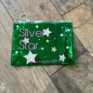 AKA silver star pouch - green AKA silver star pouch - green
