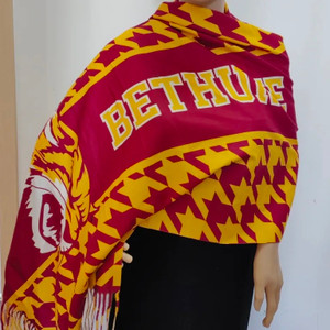 BCU Shawl- Houndstooth print