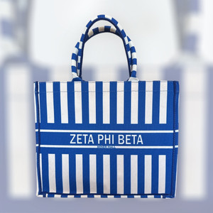 Zeta Phi Beta LA Book Tote- Miner Hall