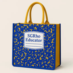 Sigma Gamma Rho  Everyday  tote -educator medium